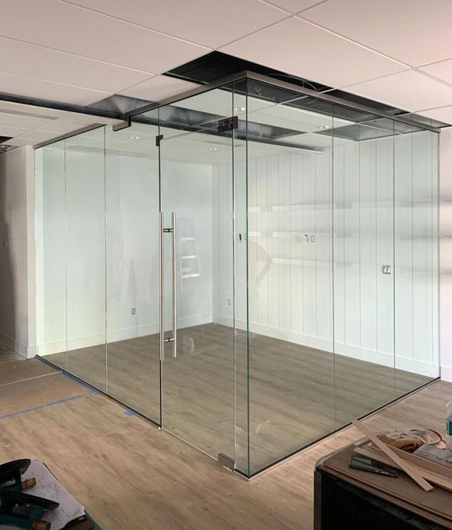 Glass Office Partitions 2