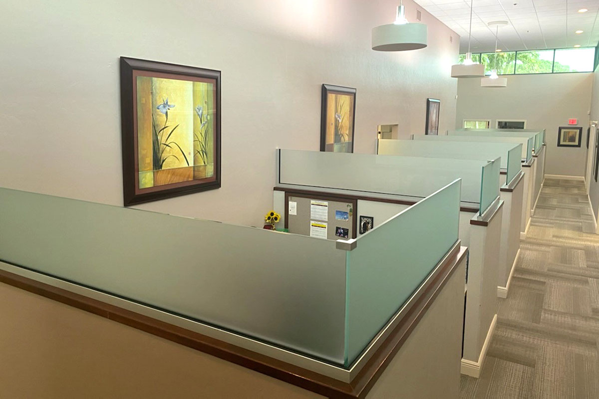 Glass Office Cubicles